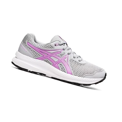 Asics CONTEND 7 GS Laufschuhe Kinder Grau Lavendel | DE-SALE75911