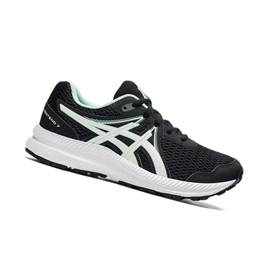 Asics CONTEND 7 GS Laufschuhe Kinder Schwarz | DE-SALE78171