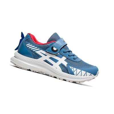 Asics CONTEND 7 PS Laufschuhe Kinder Blau | DE-SALE76956