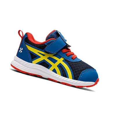 Asics CONTEND 7 TODDLER Laufschuhe Kinder Gelb | DE-SALE76569