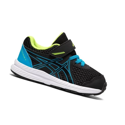 Asics CONTEND 7 TS Laufschuhe Kinder Schwarz | DE-SALE76342