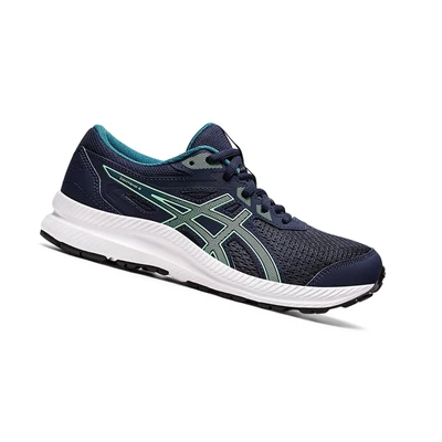 Asics CONTEND 8 GS Laufschuhe Kinder Midnight / New Leaf | DE-SALE76479