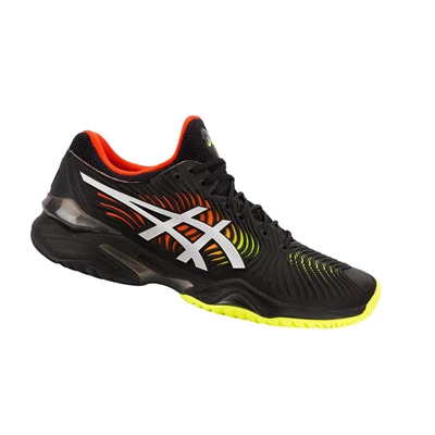 Asics COURT FF 2 Tennisschuhe Herren Schwarz Weiß | DE-SALE75629