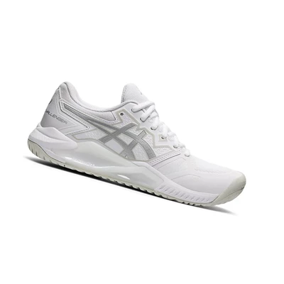 Asics GEL-CHALLENGER 13 Tennisschuhe Damen Weiß Silber | DE-SALE76006