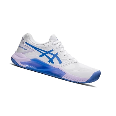 Asics GEL-CHALLENGER 13 Tennisschuhe Damen Weiß Blau | DE-SALE76148