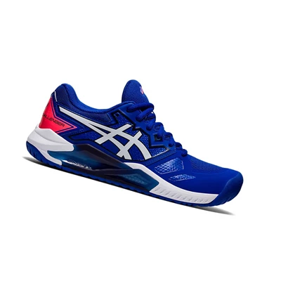 Asics GEL-CHALLENGER 13 Tennisschuhe Damen Blau Weiß | DE-SALE77726