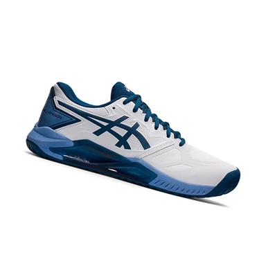 Asics GEL-CHALLENGER 13 Tennisschuhe Herren Weiß Hellindigo | DE-SALE75719