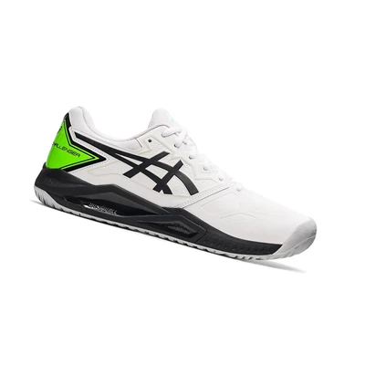 Asics GEL-CHALLENGER 13 Tennisschuhe Herren Weiß Grün | DE-SALE76015