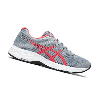 Asics GEL-CONTEND 6 Laufschuhe Damen Grau | DE-SALE77690