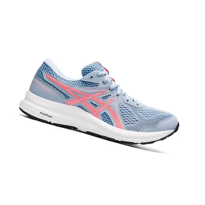 Asics GEL-CONTEND 6 Laufschuhe Damen Hellblau | DE-SALE77929