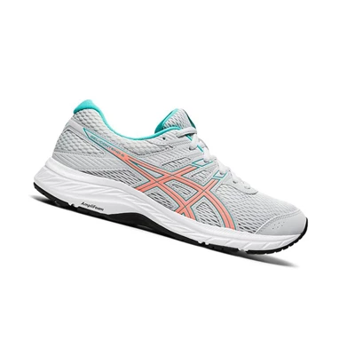 Asics GEL-CONTEND 6 Laufschuhe Damen Weiß | DE-SALE76977