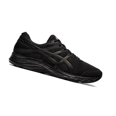Asics GEL-CONTEND 6 Laufschuhe Herren Schwarz | DE-SALE77565