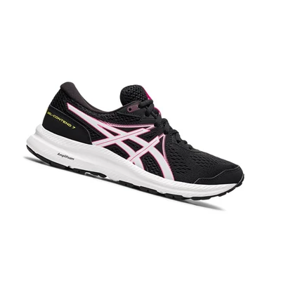 Asics GEL-CONTEND 7 Laufschuhe Damen Schwarz | DE-SALE76832