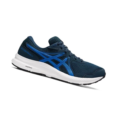 Asics GEL-CONTEND 7 Laufschuhe Herren Blau | DE-SALE77938