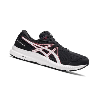 Asics GEL-CONTEND 7 Laufschuhe Herren Schwarz | DE-SALE76639
