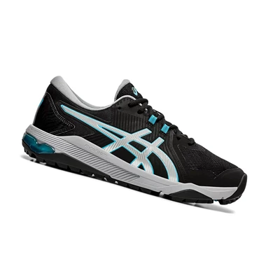 Asics GEL-COURSE GLIDE Golfschuhe Herren Schwarz Silber | DE-SALE77872