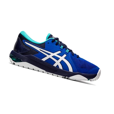Asics GEL-COURSE GLIDE Golfschuhe Herren Blau Weiß | DE-SALE78106