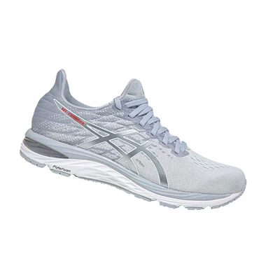 Asics GEL-CUMULUS 21 Knit Laufschuhe Damen Hellgrau | DE-SALE78229
