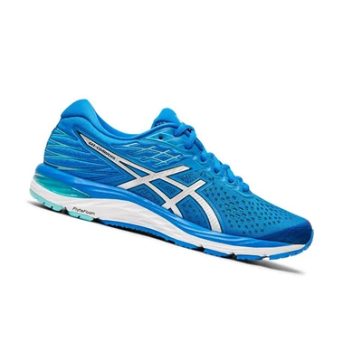 Asics GEL-CUMULUS 21 road Laufschuhe Damen Blau | DE-SALE75447