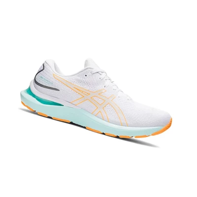 Asics GEL-CUMULUS 24 Laufschuhe Damen Weiß Orange | DE-SALE78343