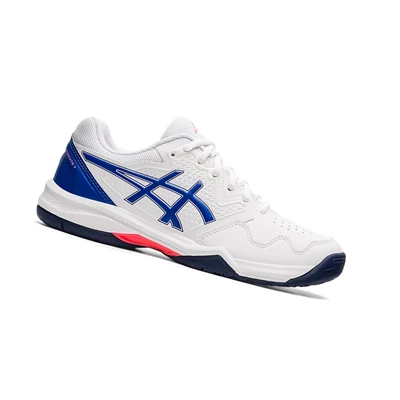 Asics GEL-DEDICATE 7 Tennisschuhe Damen Weiß Blau | DE-SALE75499