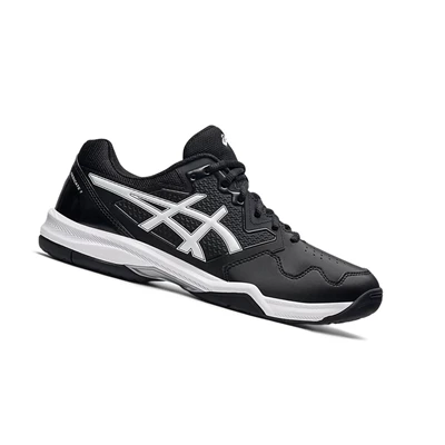 Asics GEL-DEDICATE 7 Tennisschuhe Herren Schwarz Weiß | DE-SALE76754