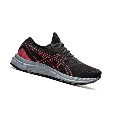 Asics GEL-EXCITE TRAIL Laufschuhe Damen Schwarz Koralle | DE-SALE75763