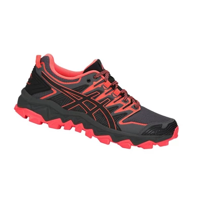 Asics GEL-FUJITRABUCO 7 Tennisschuhe Damen Schwarz | DE-SALE77093