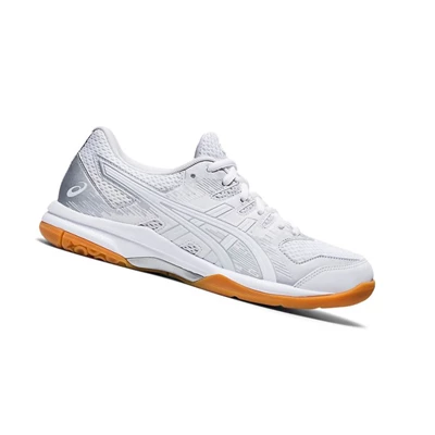 Asics GEL-FURTHER UP Volleyballschuhe Damen Weiß | DE-SALE77201