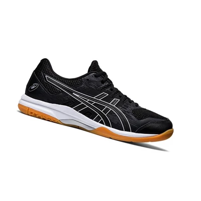 Asics GEL-FURTHER UP Volleyballschuhe Herren Schwarz | DE-SALE78093