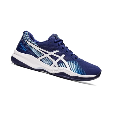 Asics GEL-GAME 8 Tennisschuhe Damen Blau Weiß | DE-SALE75448