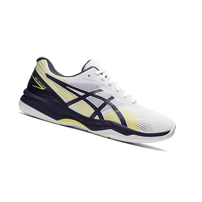 Asics GEL-GAME 8 Tennisschuhe Herren Weiß Indigo | DE-SALE76951