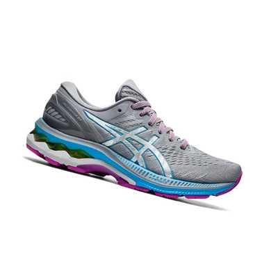 Asics GEL-KAYANO 27 Laufschuhe Damen Grau | DE-SALE77369