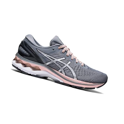 Asics GEL-KAYANO 27 Laufschuhe Damen Grau | DE-SALE77830