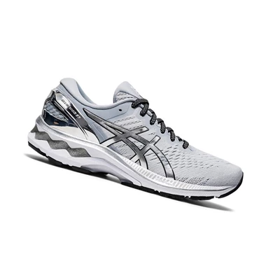 Asics GEL-KAYANO 27 PLATINUM Laufschuhe Damen Grau | DE-SALE77945
