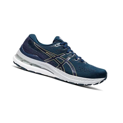 Asics GEL-KAYANO 28 Weite Laufschuhe Damen Navy | DE-SALE77967