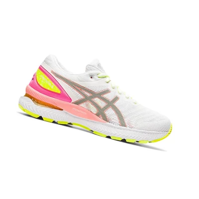 Asics GEL-NIMBUS 22 LITE-SHOW Laufschuhe Damen Weiß | DE-SALE76950