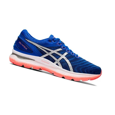 Asics GEL-NIMBUS 22 Laufschuhe Herren Blau | DE-SALE78409