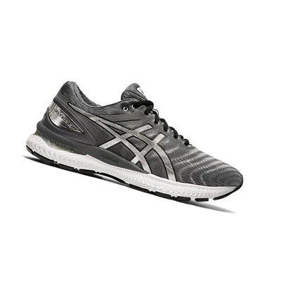 Asics GEL-NIMBUS 22 Platinum Laufschuhe Herren Grau | DE-SALE78266