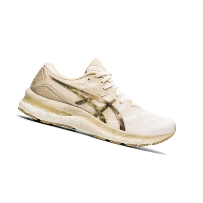 Asics GEL-NIMBUS 23 EARTH DAY Laufschuhe Damen Weiß | DE-SALE78285