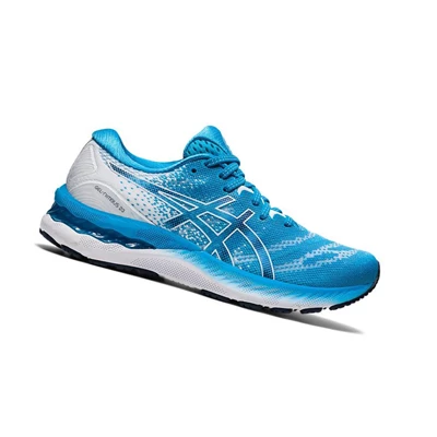 Asics GEL-NIMBUS 23 Laufschuhe Damen Blau | DE-SALE77544