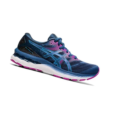 Asics GEL-NIMBUS 23 Laufschuhe Damen Dunkelblau | DE-SALE78231