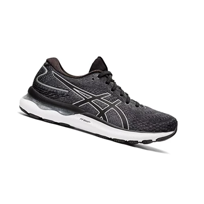 Asics GEL-NIMBUS 24 (D) Laufschuhe Damen Schwarz Weiß | DE-SALE76682