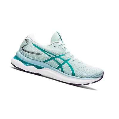 Asics GEL-NIMBUS 24 Laufschuhe Damen Soothing Sea / Sea Glass | DE-SALE77955