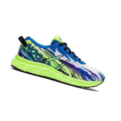 Asics GEL-NOOSA TRI 13 GS Laufschuhe Kinder Weiß Schwarz | DE-SALE77819
