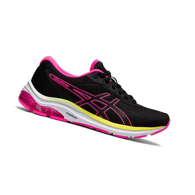 Asics GEL-PULSE 12 Laufschuhe Damen Schwarz | DE-SALE76137