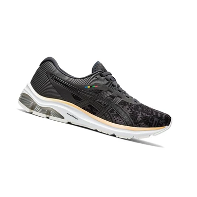 Asics GEL-PULSE 12 Laufschuhe Damen Schwarz | DE-SALE76438