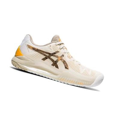 Asics GEL-RESOLUTION 8 L.E. Tennisschuhe Damen Weiß | DE-SALE77870