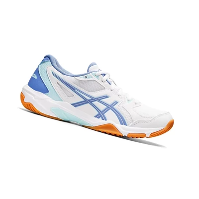 Asics GEL-ROCKET 10 Volleyballschuhe Damen Weiß Blau | DE-SALE76927