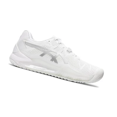 Asics GEL-Resolution 8 Tennisschuhe Damen Weiß | DE-SALE77459